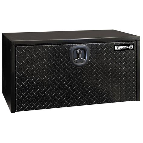 black underbody truck tool box